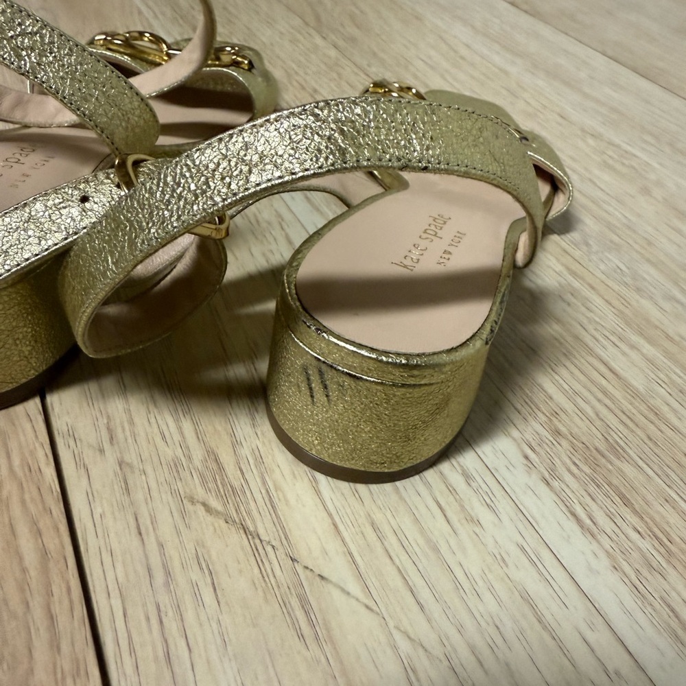 Kate Spade Lagoon Heart Chain Sandals - Picture 6 of 7